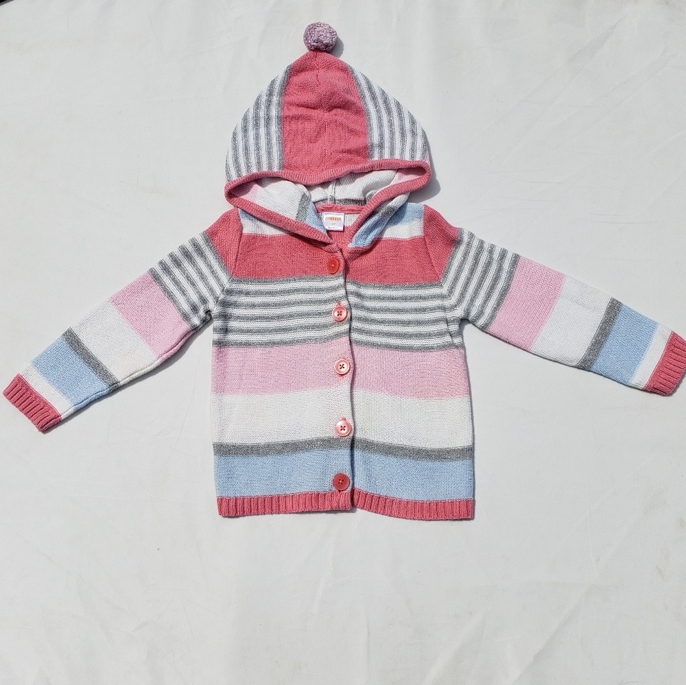 Gymboree Sweater 4T Cozy Fairytale Sparkle Striped